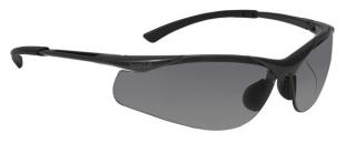 Bolle Contour Safety Glasses with Polarized Smoke Lens and Gunmetal Frame