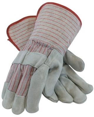 PIP 85-7612S Split Leather Palm Gauntlet Cuff Gloves (12 Pairs)