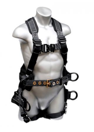 Elk River Peregrine Platinum Tower Harness with Aluminum and Steel D-Rings