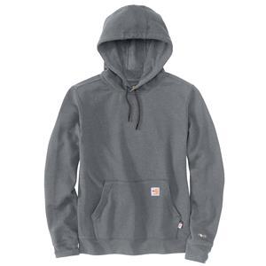 Carhartt FR Force Midweight Hooded Sweatshirt- Granite Heather