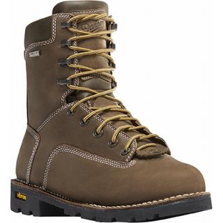 Danner 14226 Gritstone 8 Waterproof Alloy Toe Work Boot Brown