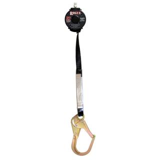 French Creek Single-Leg Six Foot SRL with Swivel, Z136 Rebar Snap Hook, and Shock Pack