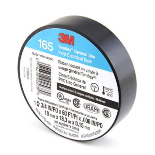 3M Temflex 165 General Use Vinyl Electrical Tape - Columbia Safety and ...