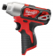 Milwaukee M12 1/4 inch Hex Impact Driver (Tool Only)