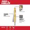 Milwaukee 5/32 inch SHOCKWAVE RED HELIX Hex Drill Bit