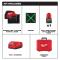 Milwaukee M12 Green Cross Line and Plumb Points Laser with Optional Kit