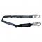 FallTech ViewPack Elastic Energy Absorbing Lanyard with Steel Snap Hooks