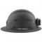 Klein Tools KARBN Non-Vented Class E Full Brim Hard Hat with Headlamp