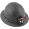 Klein Tools KARBN Non-Vented Class E Full Brim Hard Hat with Headlamp