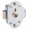 Master Lock Built-In Manual Deadbolt Keyed Lock for Lift Handle, Single Point Horizontal Latch, and Box Lockers