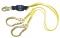 3M DBI Sala Force2 Shock Absorbing Twin Lanyard with Steel Rebar Hooks