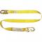 French Creek 1-3/4 Inch Web Single-Leg Six Foot Heavy Duty Lanyard with Inspection Tag and Snap Hook