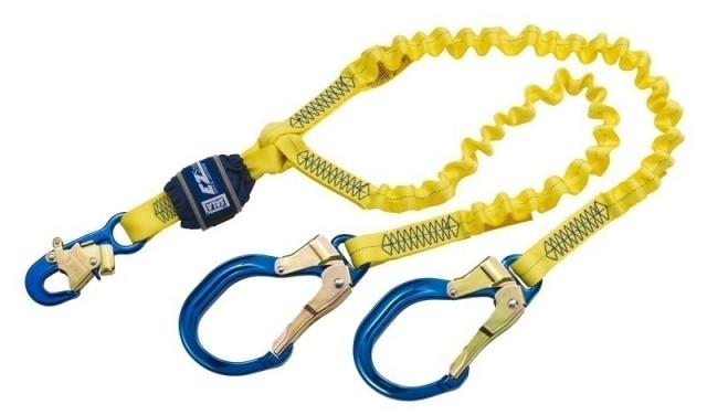 3M DBI Sala EZ-STOP Twin Leg Lanyard with Aluminum Connectors