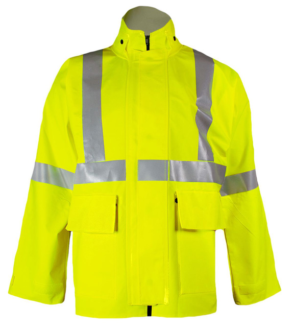 National Safety Apparel FR Contractor Rainwear Jacket - Type R Class 3