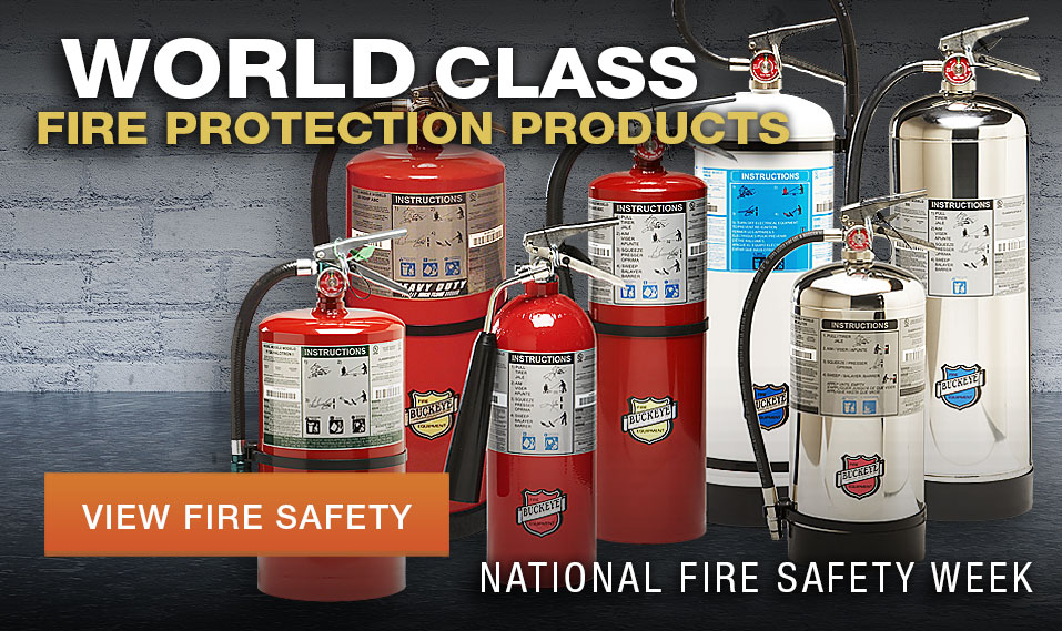 Fire prevention at Columbia Safety and Supply