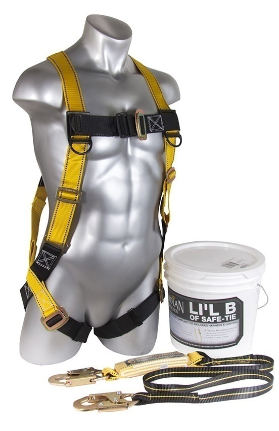 Guardian 00870 Little Bucket of Safe-Tie with Velocity Harness from Columbia Safety