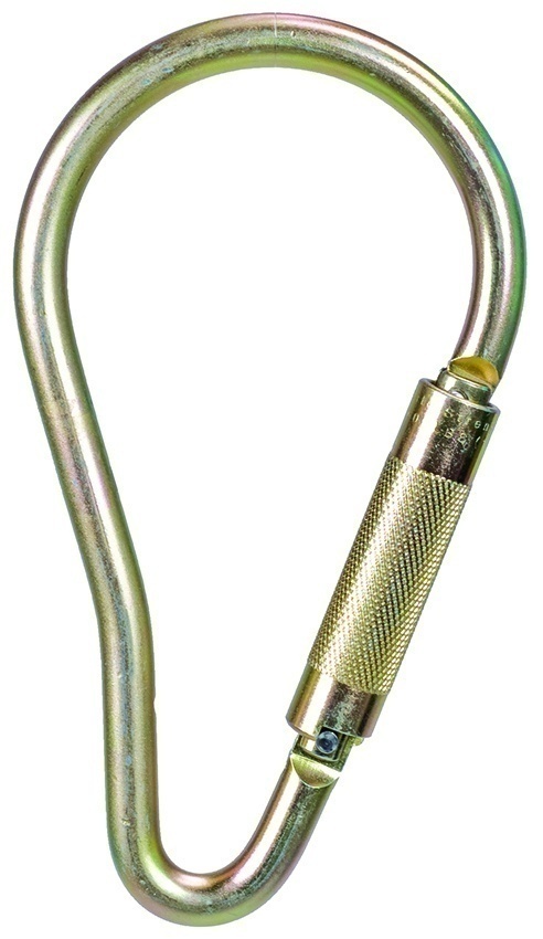MSA Auto-Locking 2.1 Inch Steel Carabiner from Columbia Safety