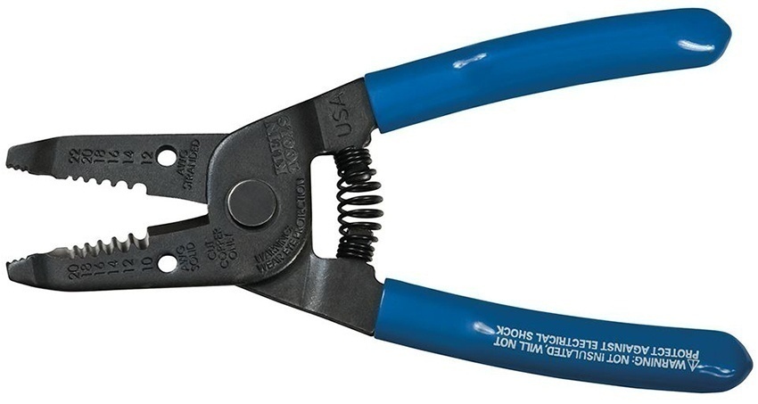 Klein Tools 10 to 20 Gauge 6 Inch Multi-Purpose Wire Stripper/Cutter from Columbia Safety