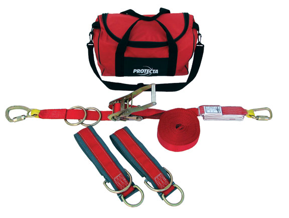 Protecta PRO-Line 1200101 Temporary Horizontal Lifeline from Columbia Safety