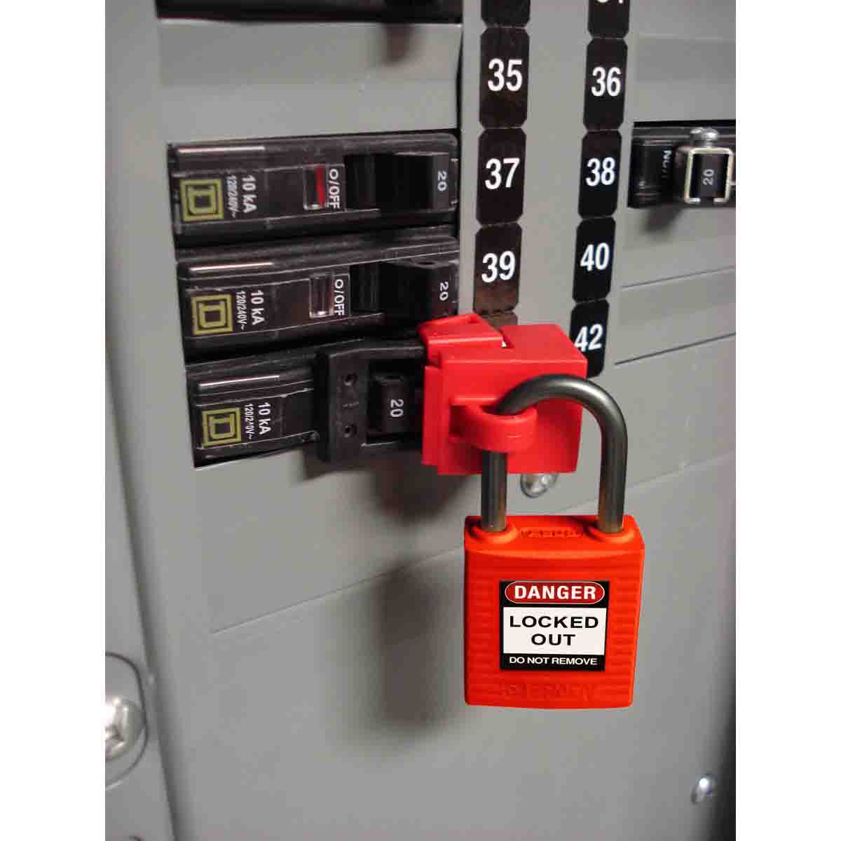 Brady Steel Lockout Padlocks from Columbia Safety