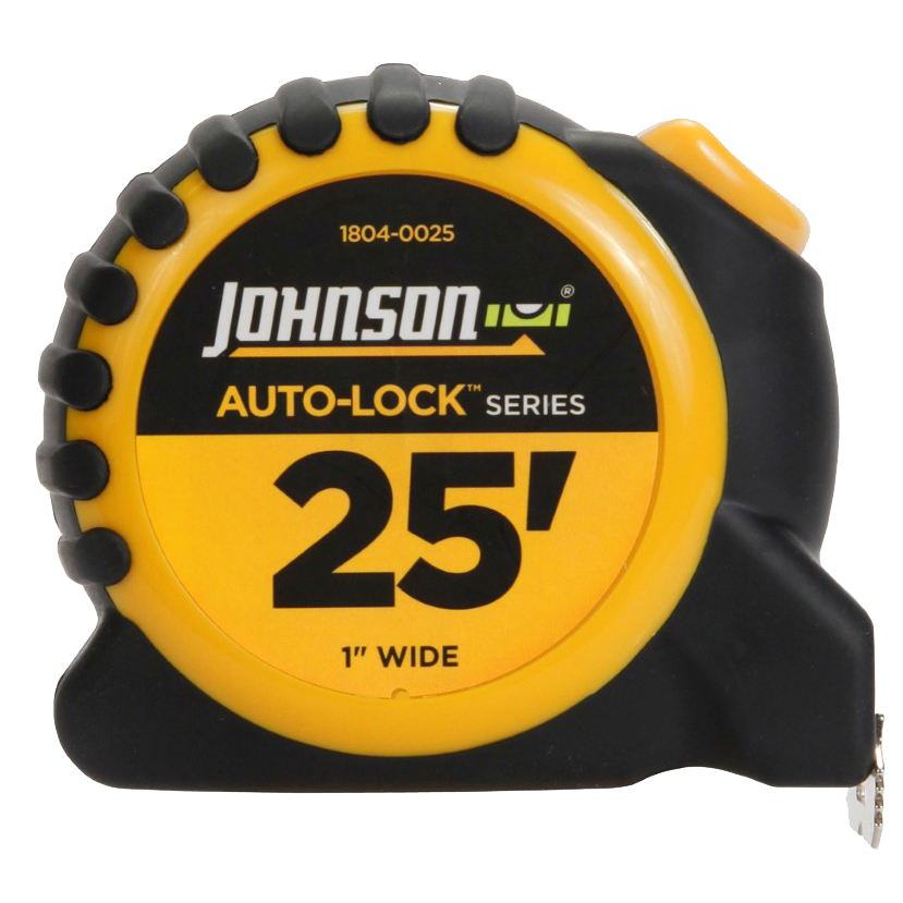 Johnson Level Auto-Lock Power Tape - 1804-0025 from Columbia Safety