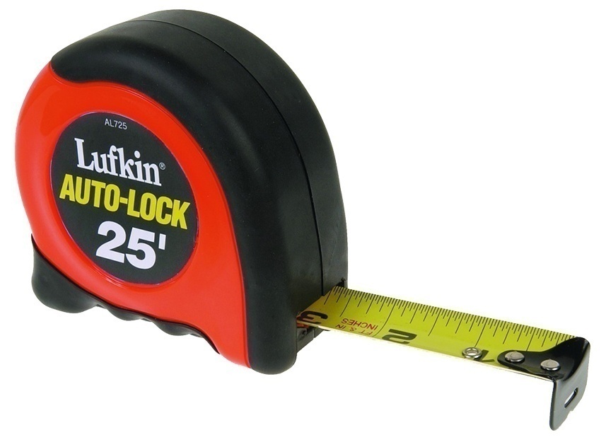 Lufkin Auto-Lock 25 Foot Tape Measure from Columbia Safety