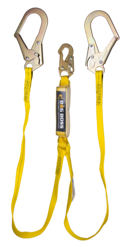 Guardian 21303 Big Boss Extended Free Fall Twin Leg Lanyard from Columbia Safety