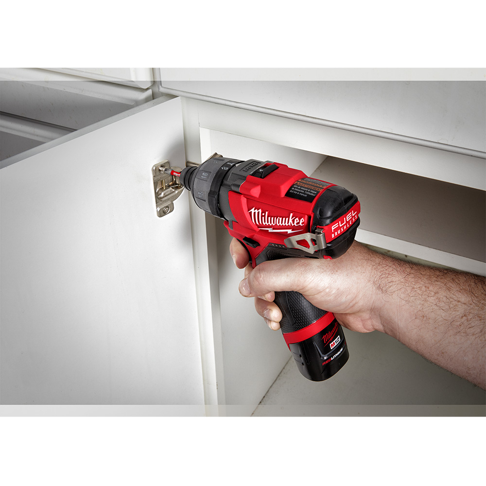 Milwaukee M12 FUEL 1/4 Inch Hex 2-Speed Screwdriver Kit from Columbia Safety