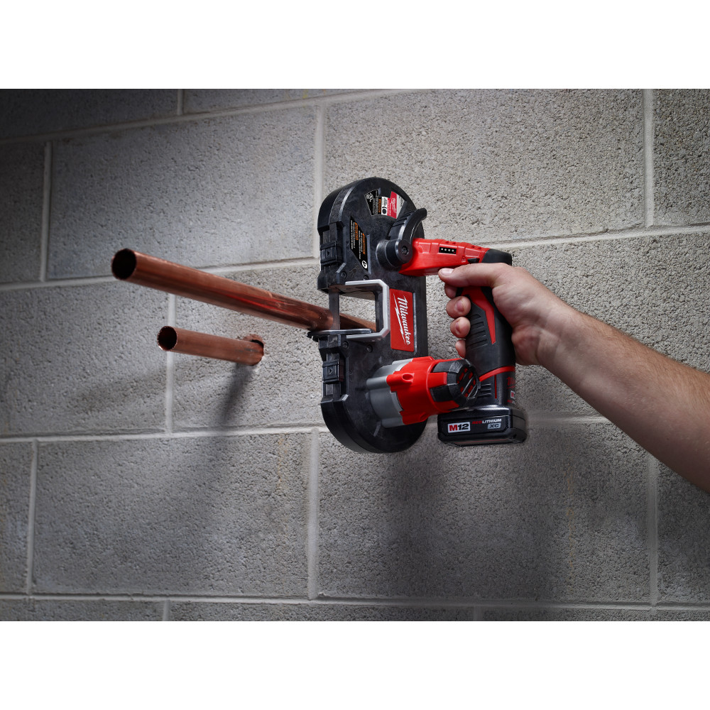 Milwaukee 2429-21XC M12 Cordless Sub-Compact Band Saw Kit from Columbia Safety