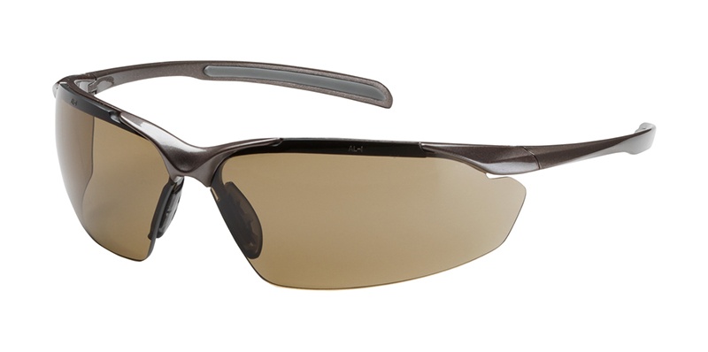 Bouton Commander Safety Glasses with Brown Lens and Bronze Frame from Columbia Safety