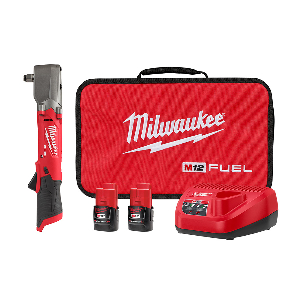 Milwaukee M12 1/2 Inch Right Angle Impact Wrench with Friction Ring Kit from Columbia Safety