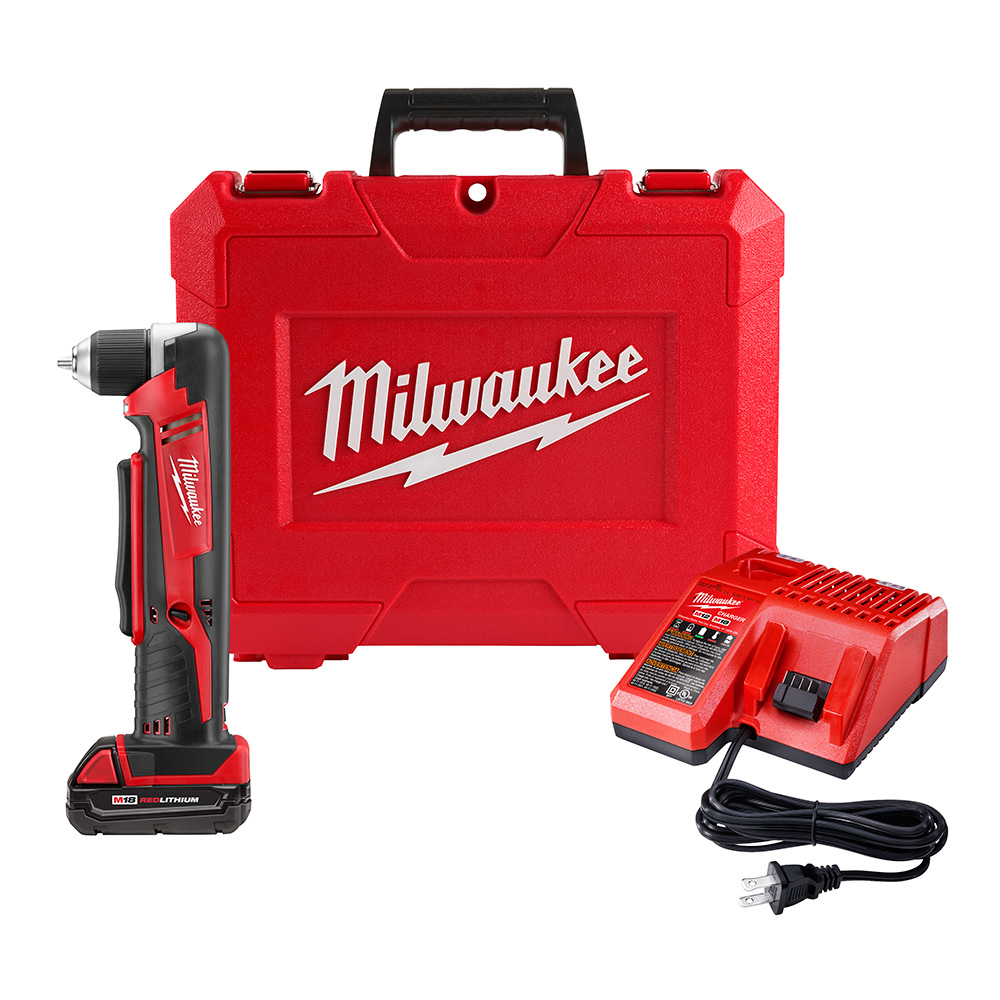 Milwaukee M18 Cordless Lithium-Ion Right Angle Drill Kit from Columbia Safety