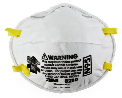 3M Particulate Respirator 8210, N95 from Columbia Safety