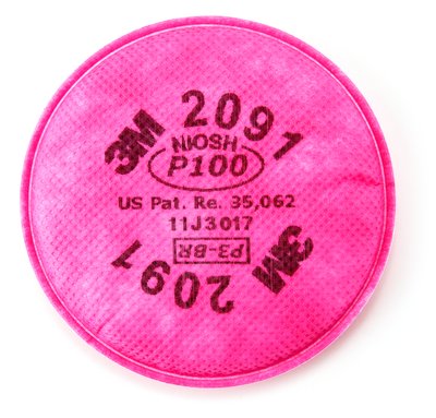 3M 2091 Particulate P100 Filter - 2 Pack from Columbia Safety