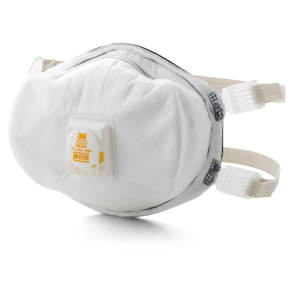 3M 8233 N100 Particle Respirator from Columbia Safety