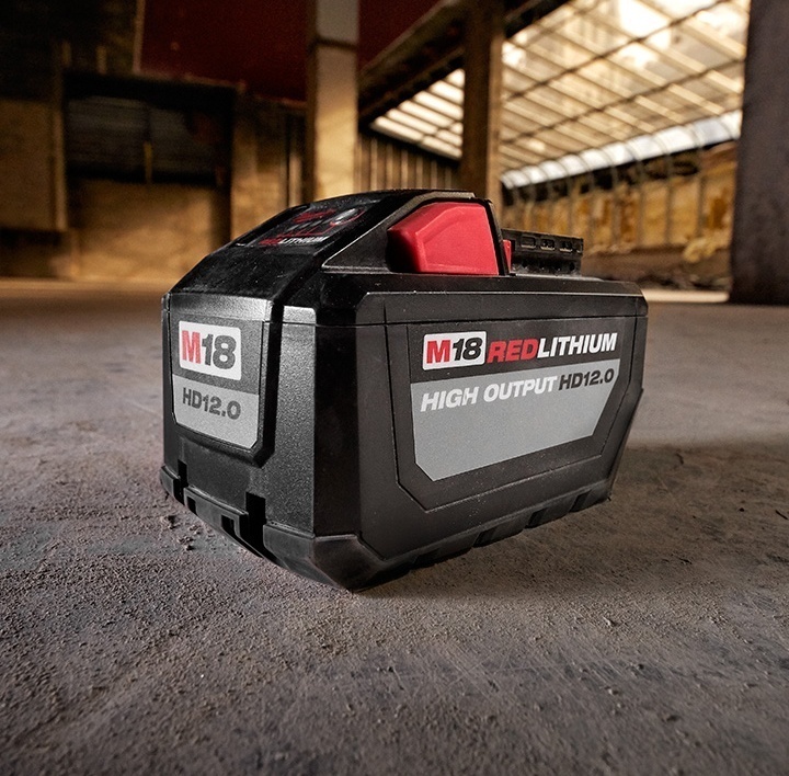 Milwaukee M18 REDLITHIUM High Output HD12.0 Battery Pack from Columbia Safety