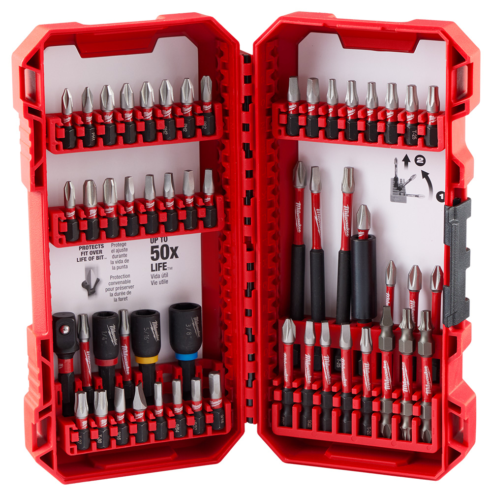 Milwaukee SHOCKWAVE Impact Duty Driver Bit Set - 54 Pieces from Columbia Safety