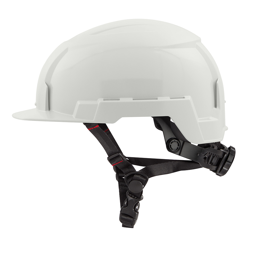 Milwaukee Type 2 Front Brim Safety Helmet with BOLT Accessory Clips from Columbia Safety