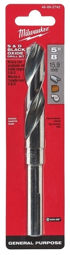 Milwaukee S&D Black Oxide Drill Bit from Columbia Safety