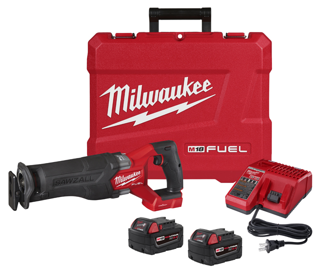 Milwaukee M18 FUEL SAWZALL Recip Saw with One-Key with Optional Kit from Columbia Safety