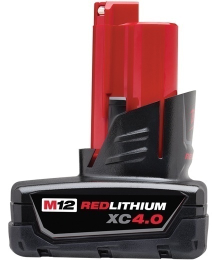 Milwaukee M12 REDLITHIUM XC 4.0 Extended Capacity Battery from Columbia Safety