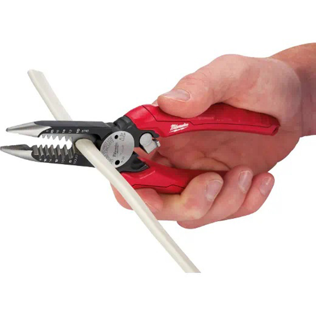 Milwaukee Comfort Grip 6-in-1 Pliers from Columbia Safety