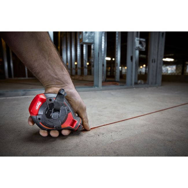 Milwaukee 100 Foot Bold Line Kit with Red Chalk from Columbia Safety