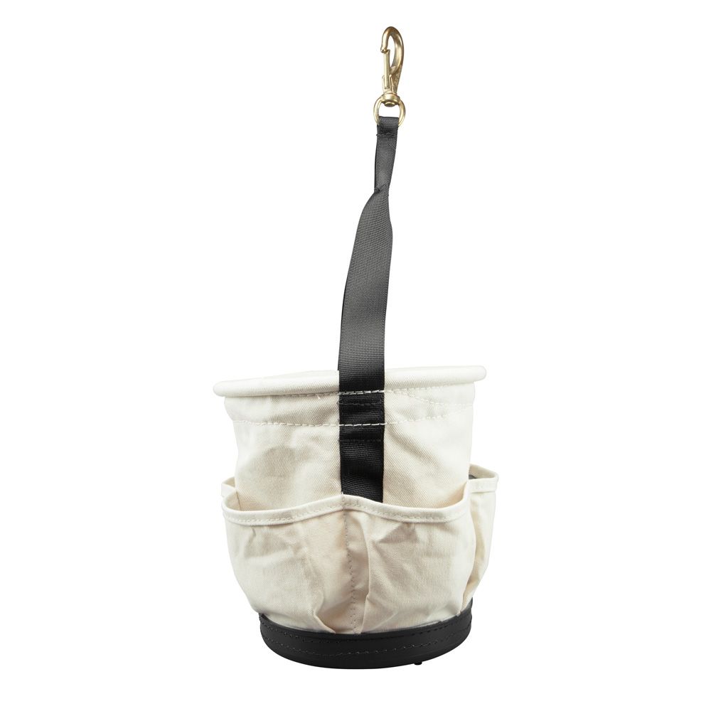 5171PS Klein Tapered Wall Bucket, 4 Outside Pockets from Columbia Safety