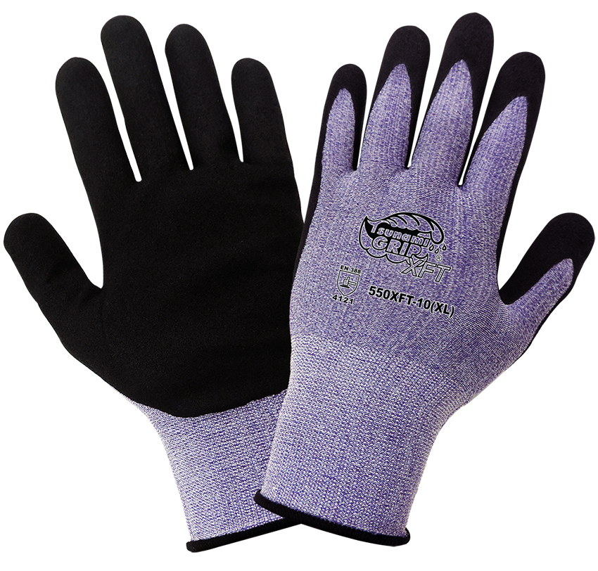 Tsunami Grip XFT - Xtreme Foam Technology Coated Gloves (12 Pair) from Columbia Safety