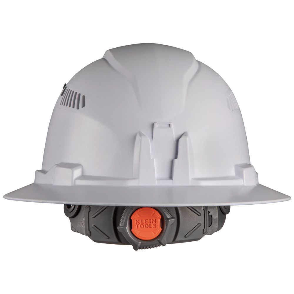 Download Klein Tools White Full Brim Hard Hat with Headlamp