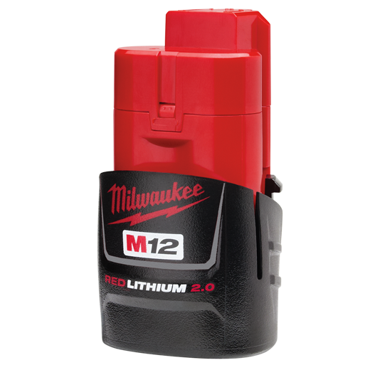 Milwaukee M12 REDLithium 2.0 Compact Battery Pack from Columbia Safety