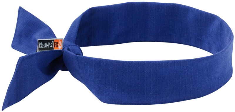 Chill-Its Evaporative FR Cooling Bandanas tie from Columbia Safety