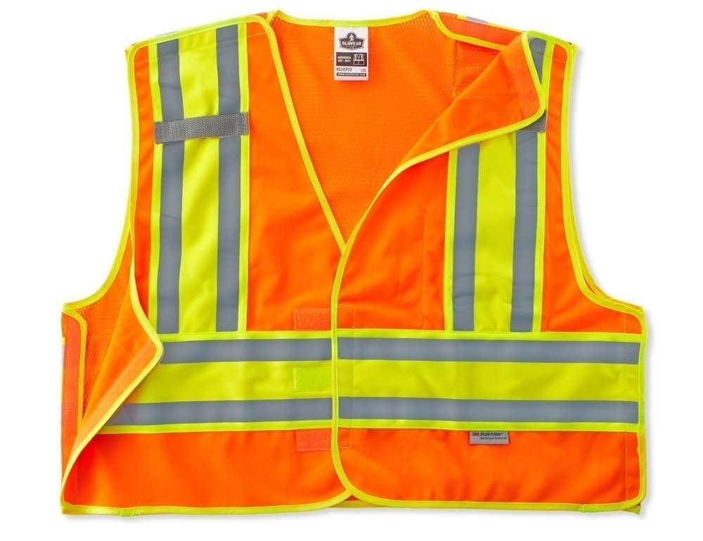 Ergodyne 8245PSV GloWear Public Safety Vest from Columbia Safety