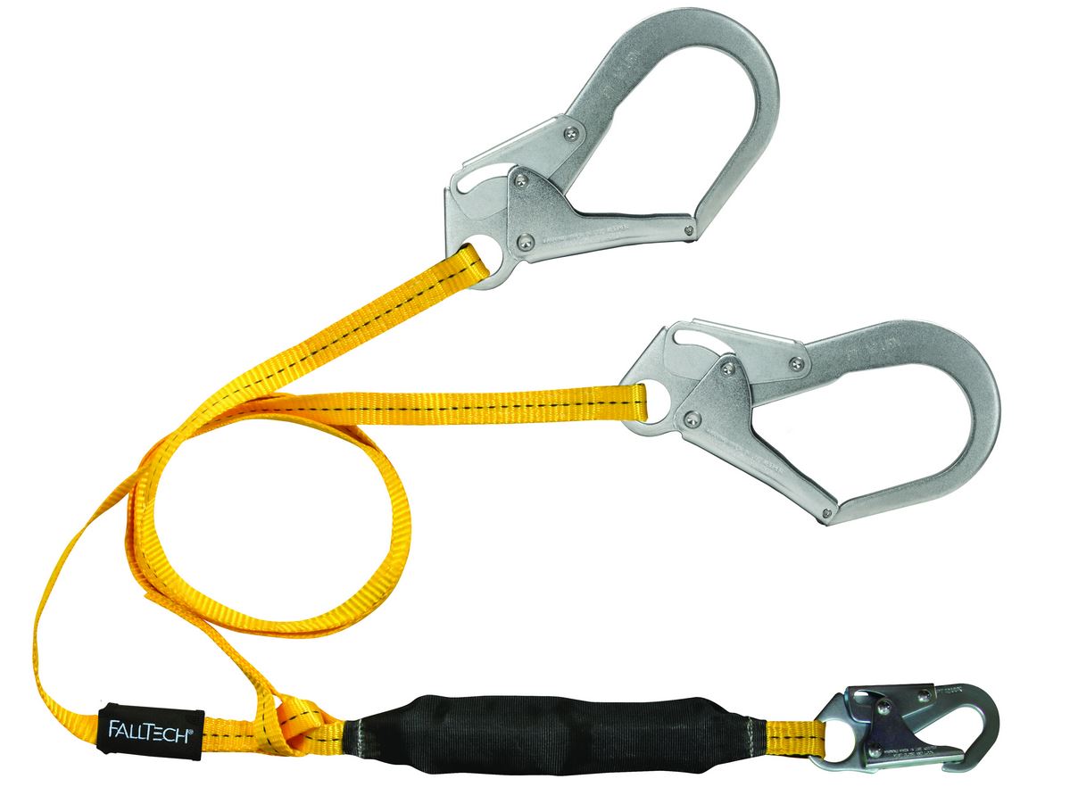 FallTech 6 Foot FTBASIC Dual Leg Lanyard from Columbia Safety